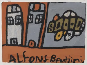 Yirrara kurrampali, motika &#8211; two houses, car