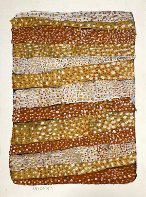 Yirrikapayi pita pita jilamara &#8211; Crocodile Belly design